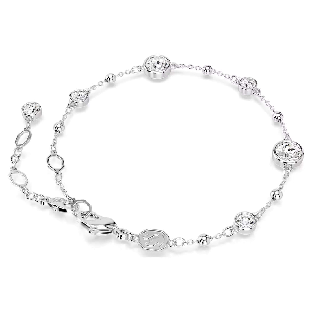 Swarovski Silver Imber Round Cut Crystal Bracelet