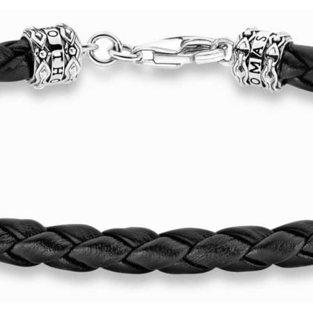 Thomas Sabo Black Leather Bracelet - MococoThomas SaboA2011 - 682 - 11 - L174051245494488Bracelets