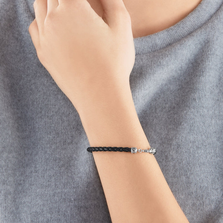 Thomas Sabo Black Leather Bracelet - MococoThomas SaboA2011 - 682 - 11 - L174051245494488Bracelets