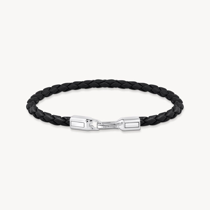 Thomas Sabo Black Leather Classic Bracelet - MococoThomas SaboA2147-682-11-L19Bracelet