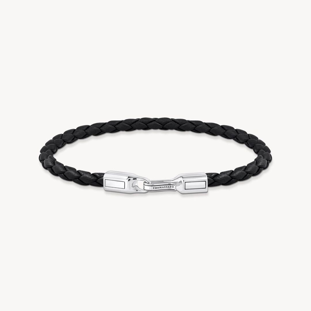 Thomas Sabo Black Leather Classic Bracelet - MococoThomas SaboA2147-682-11-L19Bracelets
