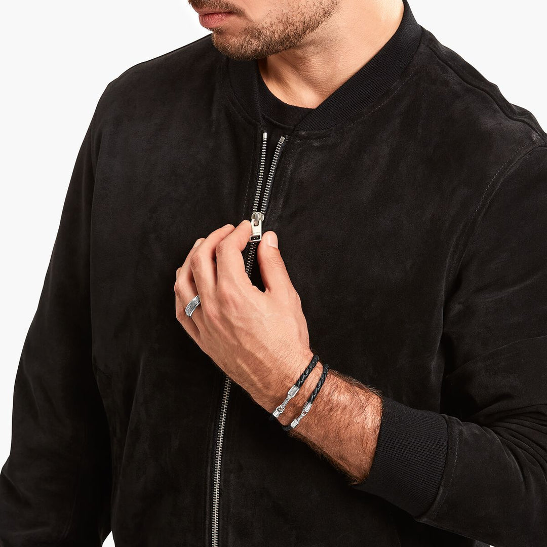 Thomas Sabo Black Leather Classic Bracelet - MococoThomas SaboA2147-682-11-L19Bracelets