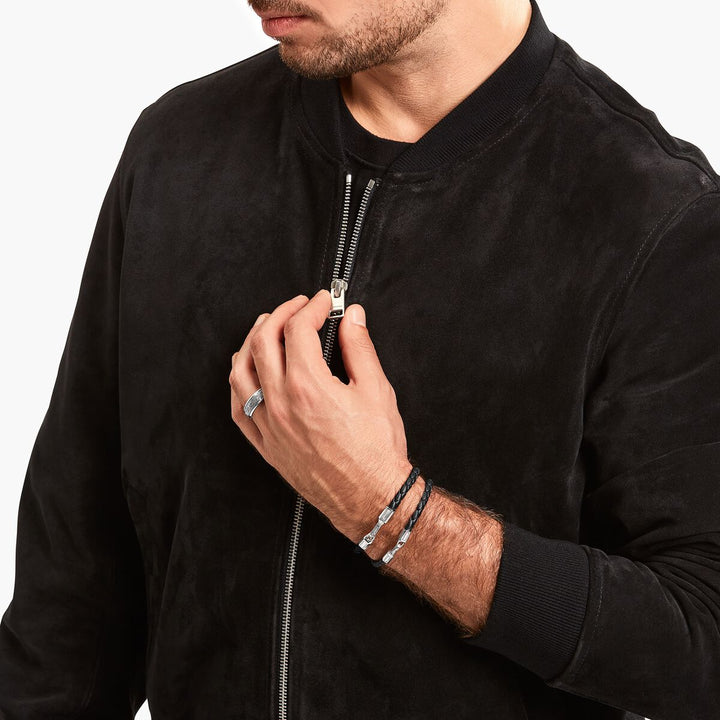 Thomas Sabo Black Leather Classic Bracelet - MococoThomas SaboA2147-682-11-L19Bracelets