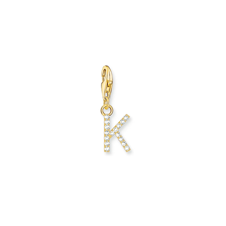 Thomas Sabo Gold CZ Initials A - Z Charms - MococoThomas Sabo1974 - 414 - 144051245556827Charms