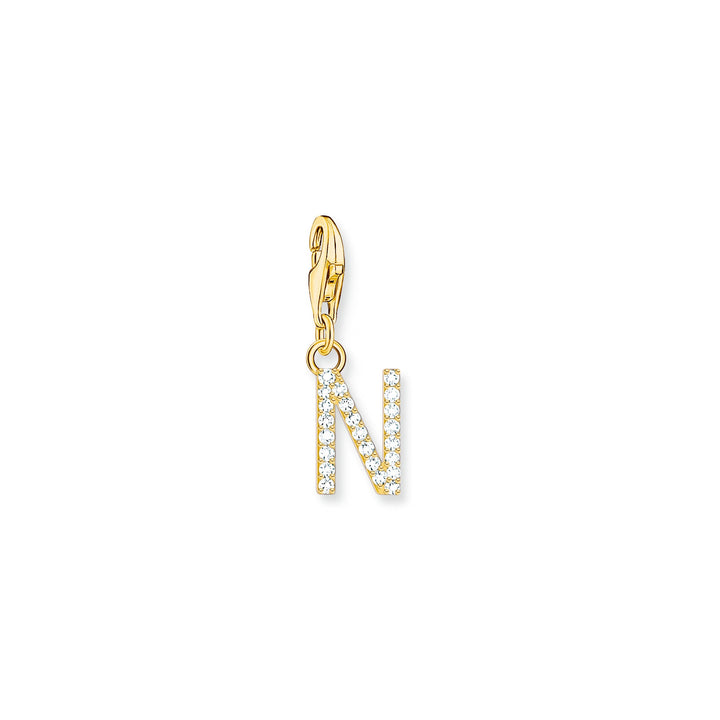 Thomas Sabo Gold CZ Initials A - Z Charms - MococoThomas Sabo1977 - 414 - 144051245556858Charms