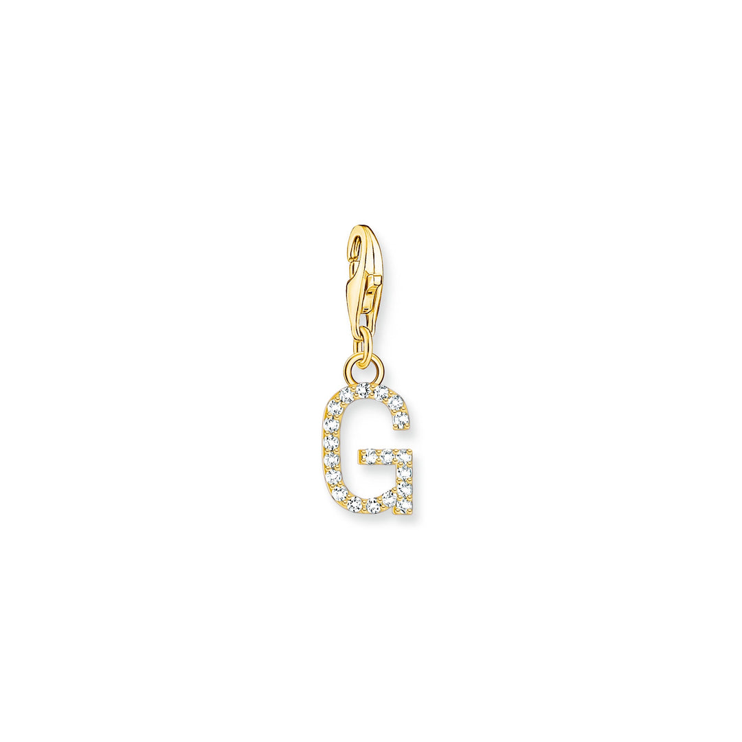 Thomas Sabo Gold CZ Initials A - Z Charms - MococoThomas Sabo1970 - 414 - 144051245556780Charms