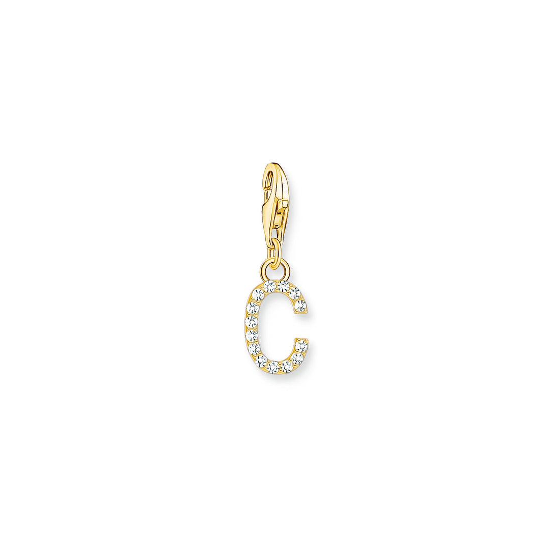 Thomas Sabo Gold CZ Initials A - Z Charms - MococoThomas Sabo1966 - 414 - 144051245556742Charms