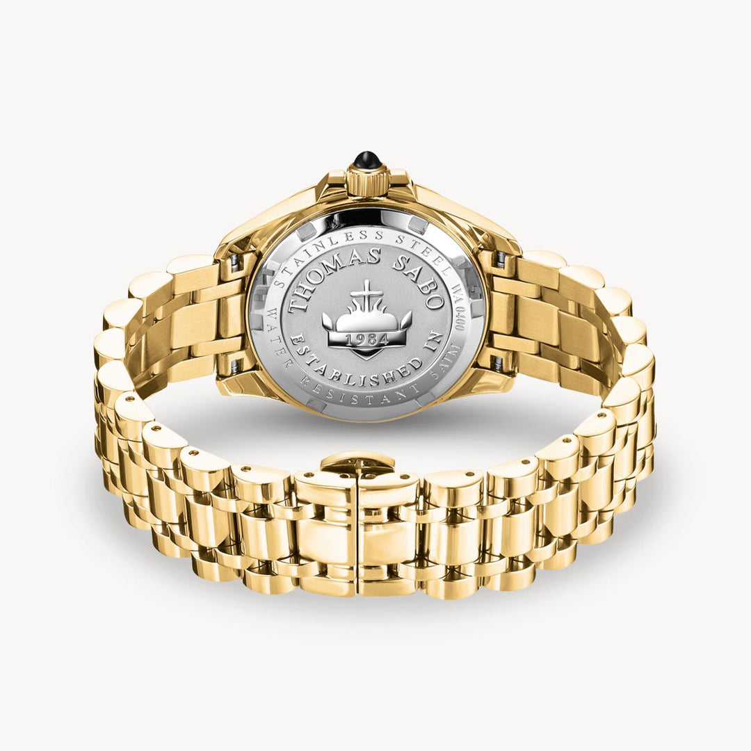 Thomas Sabo Gold Mystic Island Watch - MococoThomas SaboWA0400-264-207-33 MMWatches and Accessories