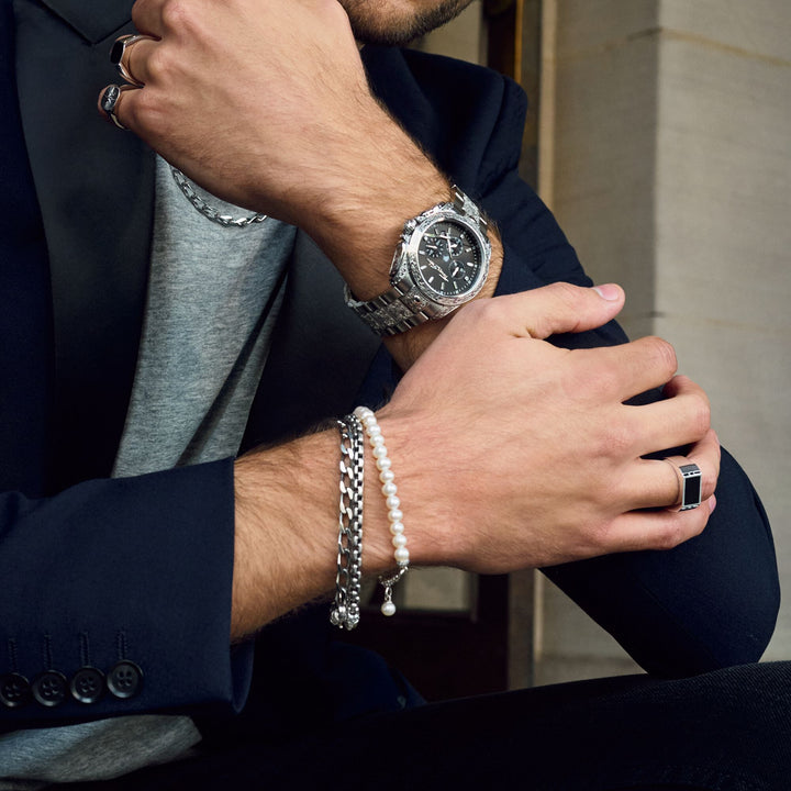 Thomas Sabo Mens Silver Curb Bracelet - MococoThomas SaboA2006 - 637 - 21 - L19,5V4051245492798Bracelets