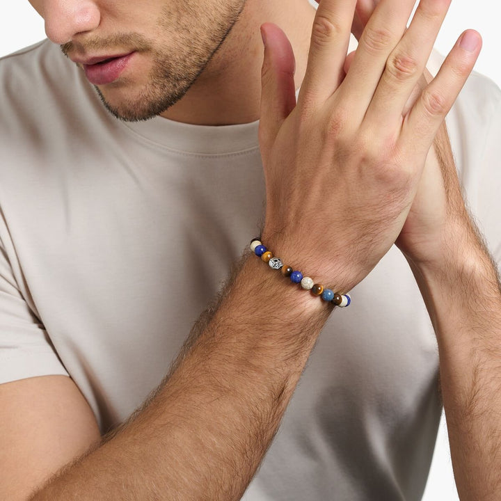 Thomas Sabo Multicolour Skull Bracelet - MococoThomas SaboA1532 - 926 - 7 - L15,54051245264609Bracelets
