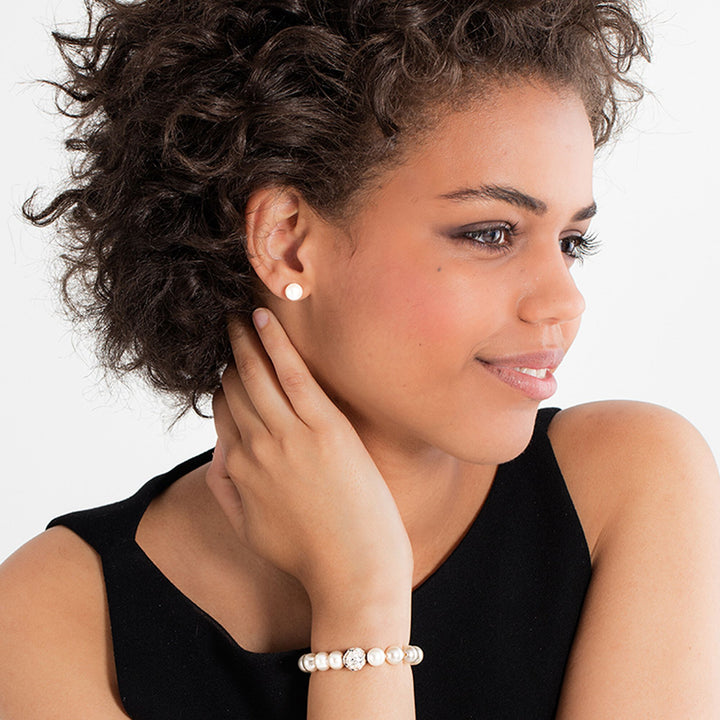 Thomas Sabo Silver 8mm Pearl Stud Earrings - MococoThomas SaboH1431 - 028 - 149120700833386Earrings