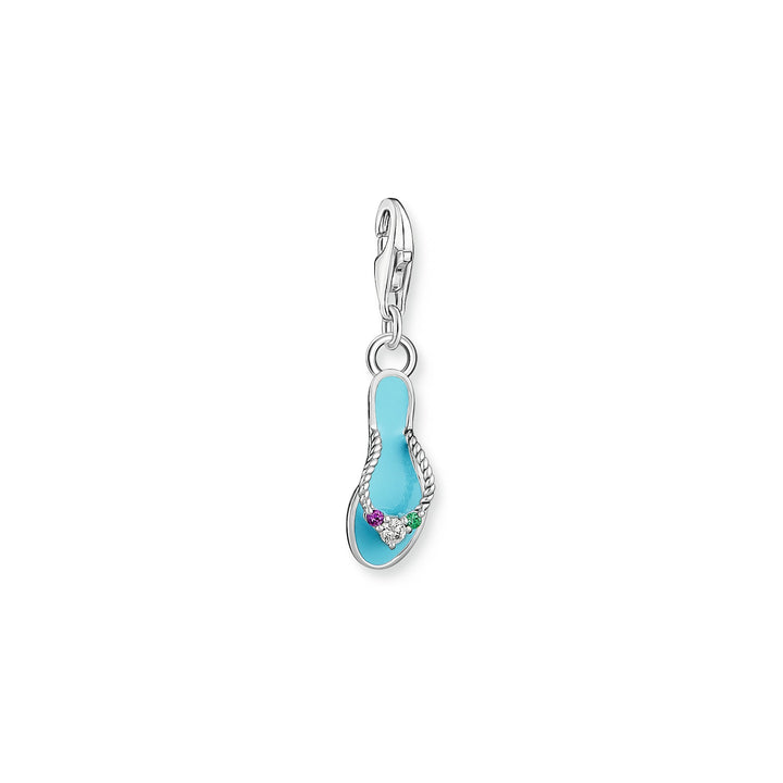 Thomas Sabo Silver and Blue Enamel Sandle Charm - MococoThomas Sabo2025 - 914 - 74051245558517Charms