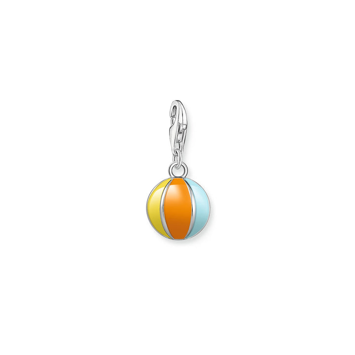 Thomas Sabo Silver and Multi - Coloured Enamel Beach Ball Charm - MococoThomas Sabo2004 - 041 - 74051245558043Charms