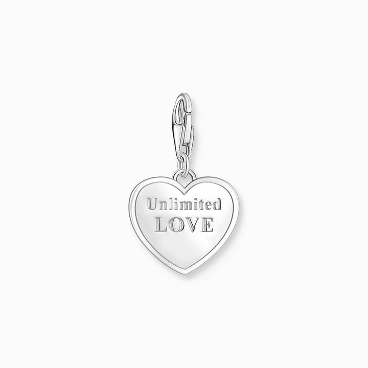 Thomas Sabo Silver and Pink Enamel Best MOM Heart Charm - MococoThomas Sabo2021 - 007 - 94051245558227Charms