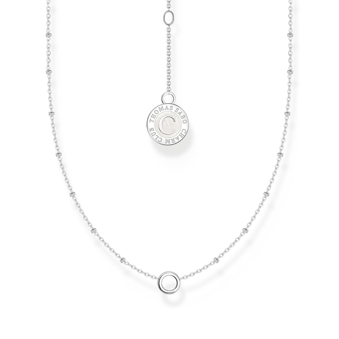 Thomas Sabo Silver Charmista Coin Ball Chain Necklace - MococoThomas SaboX0289 - 007 - 21 - L454051245560909Necklaces