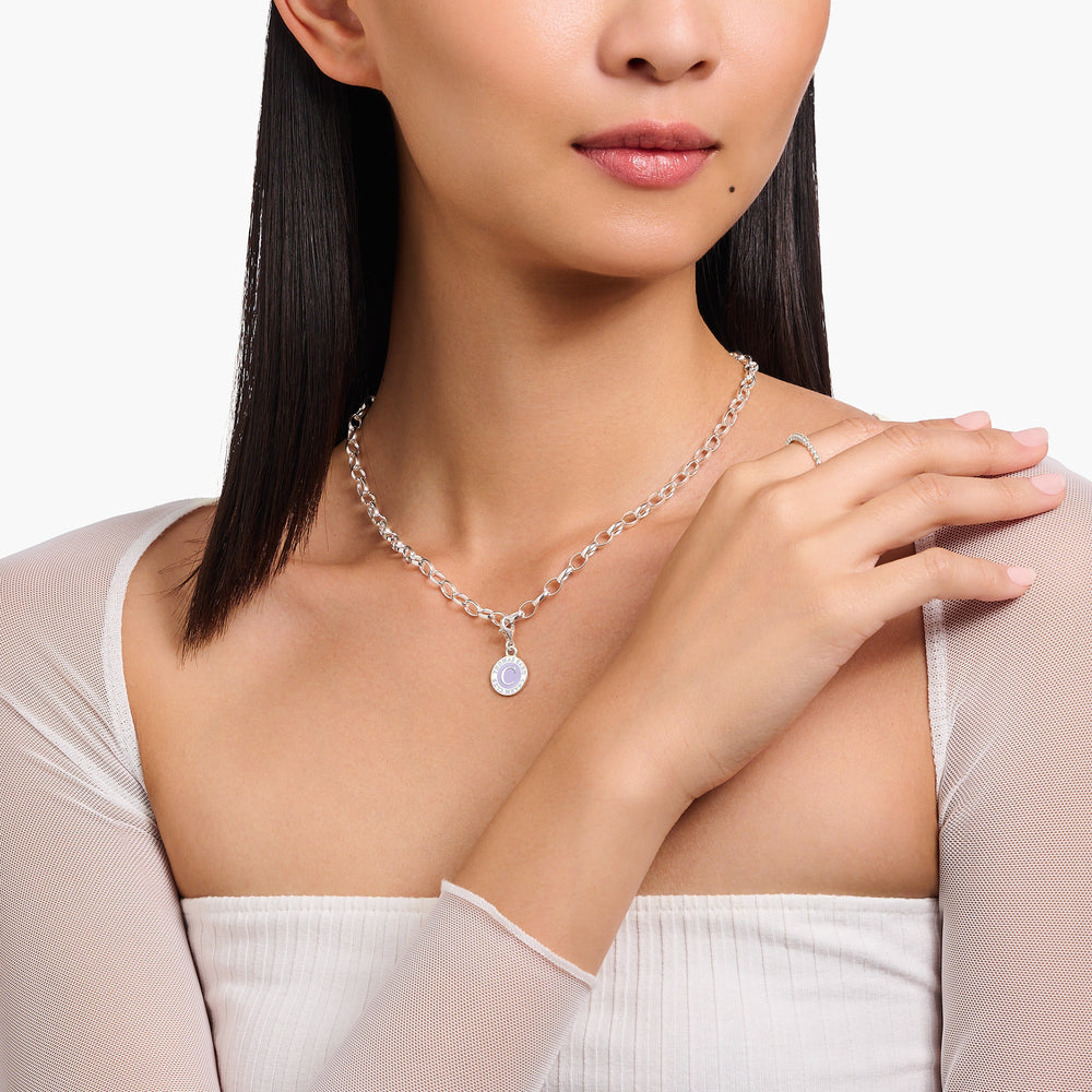 Thomas Sabo Silver Charmista Coin Charm Necklace - MococoThomas SaboX0288 - 007 - 21 - L454051245560893Necklaces