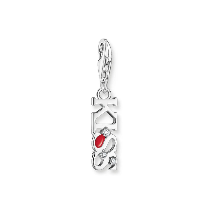 Thomas Sabo Silver CZ Kiss Red Enamel Charm - MococoThomas Sabo2066 - 041 - 104051245561968Charms