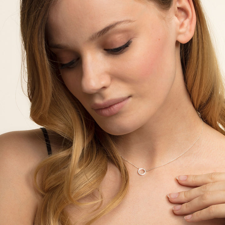 Thomas Sabo Silver CZ Open Circle Necklace - MococoThomas SaboKE1650 - 051 - 14 - L45v4051245315240Necklaces