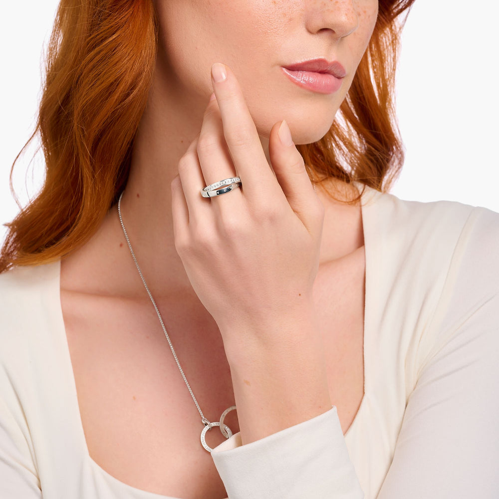 Thomas Sabo Silver CZ Together Forever Ring - MococoThomas SaboTR2099 - 051 - 14 - 484051245227802Rings