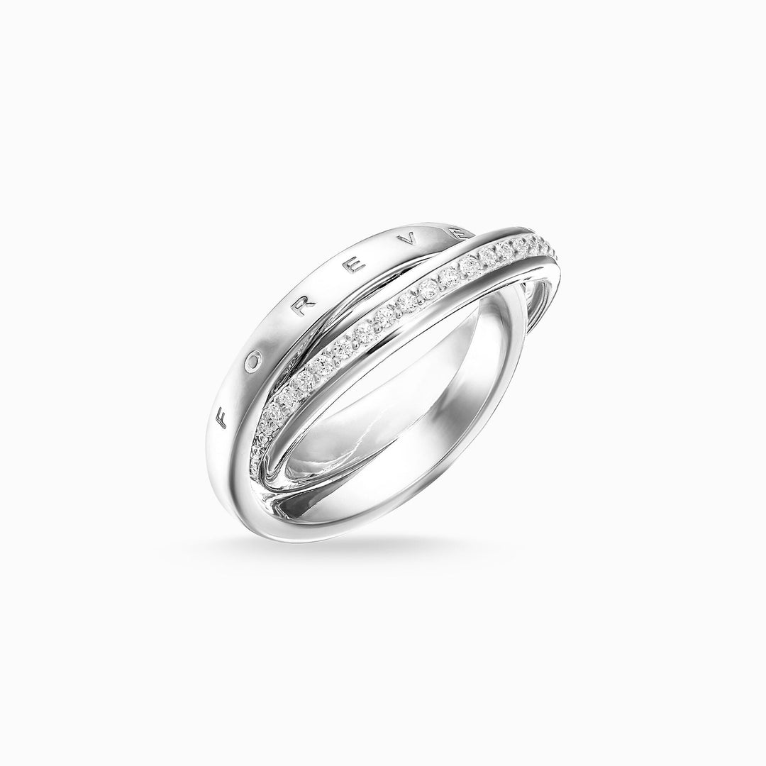 Thomas Sabo Silver CZ Together Forever Ring - MococoThomas SaboTR2099 - 051 - 14 - 484051245227802Rings