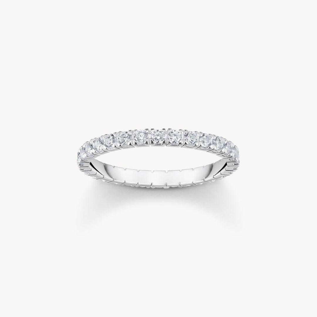 Thomas Sabo Silver Delicate CZ Ring - MococoThomas SaboTR2467-051-14-52Rings
