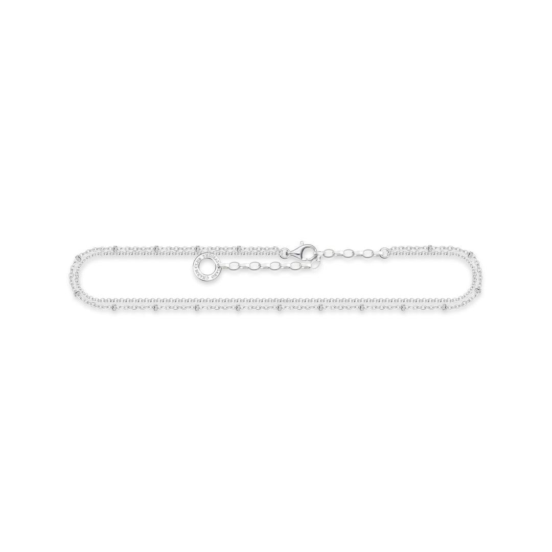 Thomas Sabo Silver Double Row Anklet - MococoThomas SaboAK0030 - 001 - 21 - L27V4051245505634Anklets