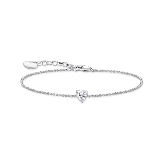 Thomas Sabo Silver Heart Zirconia Bracelet - MococoThomas SaboA2157 - 051 - 14 - L19V4051245579819Bracelets