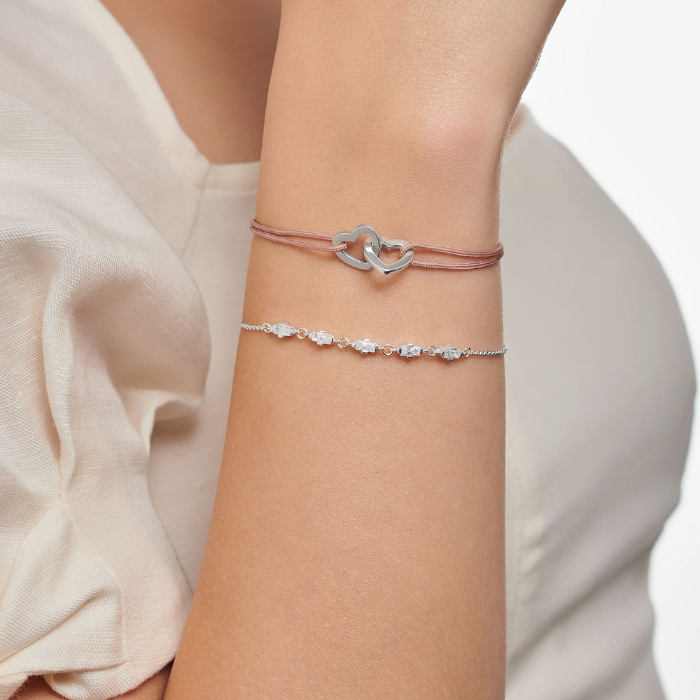 Thomas Sabo Silver Hearts Little Secrets Bracelet - MococoThomas SaboLS121 - 173 - 19 - L20V4051245502145Bracelets