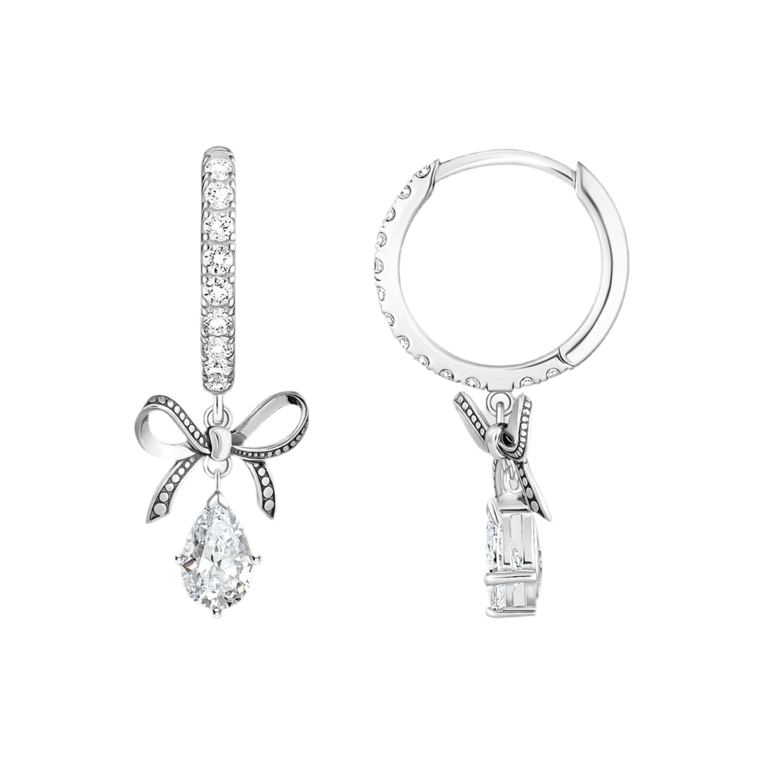 Thomas Sabo Silver Hoop Bow Earrings - MococoThomas SaboCR749 - 643 - 14Earrings