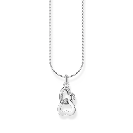 Thomas Sabo Silver Intertwined Hearts Pendant Necklace - MococoThomas SaboKE2267 - 051 - 14 - L45V10039983Necklaces