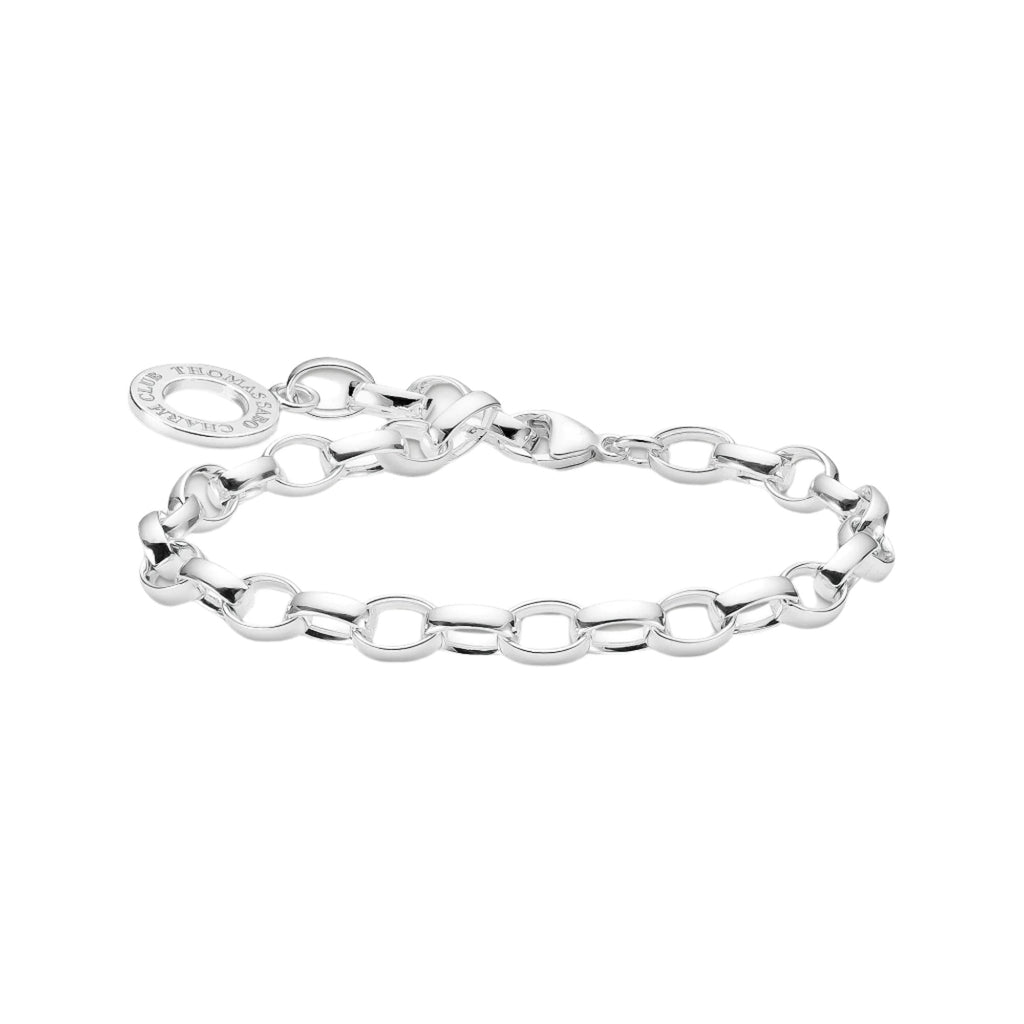 Large Link Charm Club Bracelet