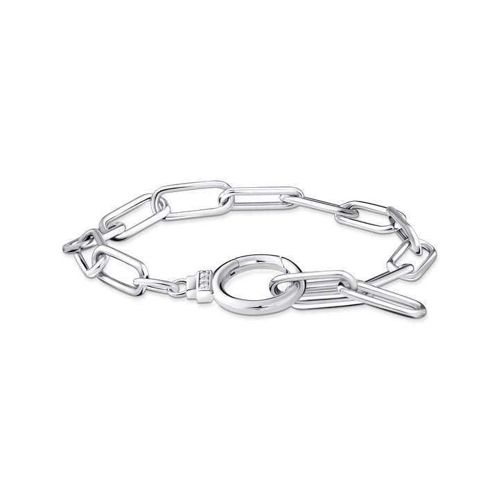 Thomas Sabo Silver Link Ring Clasp Bracelet - MococoThomas SaboA2133 - 051 - 14 - L194051245563962Bracelets