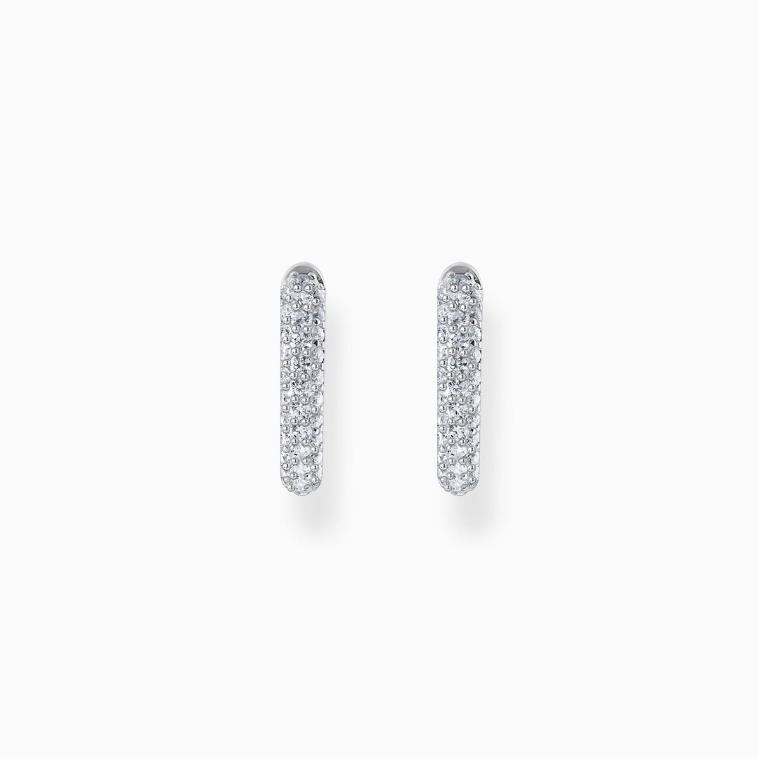 Thomas Sabo Silver Pave Zirconia Hoop Earrings - MococoThomas SaboCR730 - 051 - 144051245591095Earrings