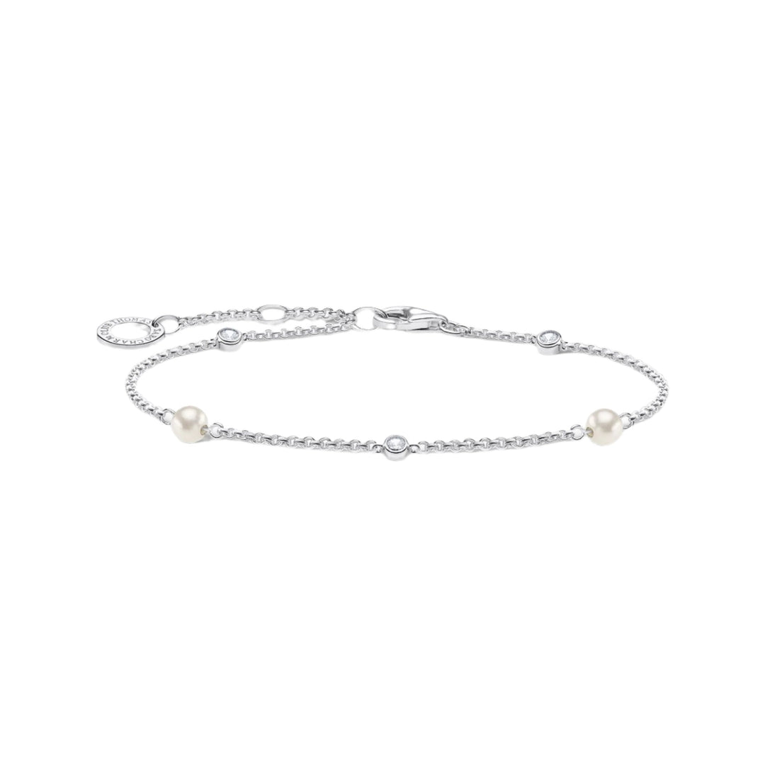 Thomas Sabo Silver Pearl and CZ Bracelet - MococoThomas SaboA1989 - 167 - 14 - L19v4051245491050Bracelets