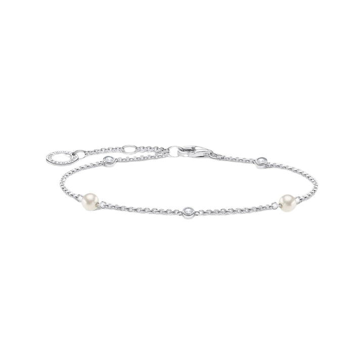 Thomas Sabo Silver Pearl and CZ Bracelet - MococoThomas SaboA1989 - 167 - 14 - L19v4051245491050Bracelets