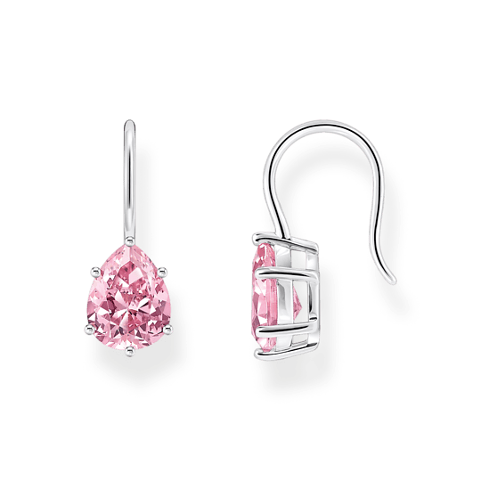 Thomas Sabo Silver Pink Zirconia Drop Earrings - MococoThomas SaboH2290 - 051 - 910039715Earrings