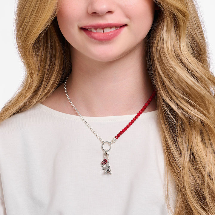 Thomas Sabo Silver Red Rose Enamel Charm - MococoThomas Sabo2076 - 664 - 104051245562064Charms