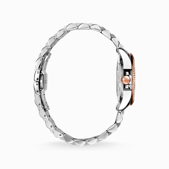 Thomas Sabo Silver & Rose Gold Small Dial Watch - MococoThomas SaboWA0219 - 272 - 201 - 33 mm4051245156355Watches and Accessories