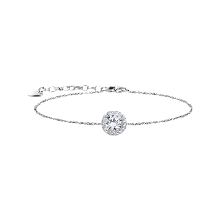 Thomas Sabo Silver Round Halo Bracelet - MococoThomas SaboA2166 - 051 - 14 - L19VBracelets