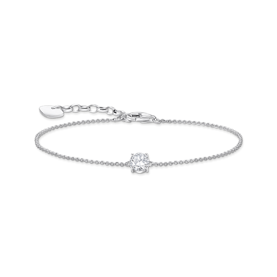 Thomas Sabo Silver Round Zirconia Bracelet - MococoThomas SaboA2156 - 051 - 14 - L19V4051245579703Bracelets
