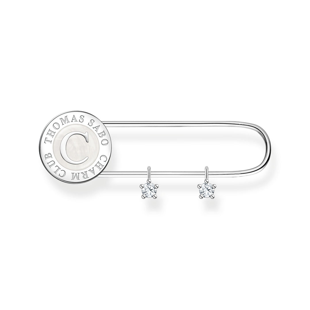 Thomas Sabo Silver Safety Pin Designed Brooch - MococoThomas SaboX0290 - 225 - 144051245560923Accessories