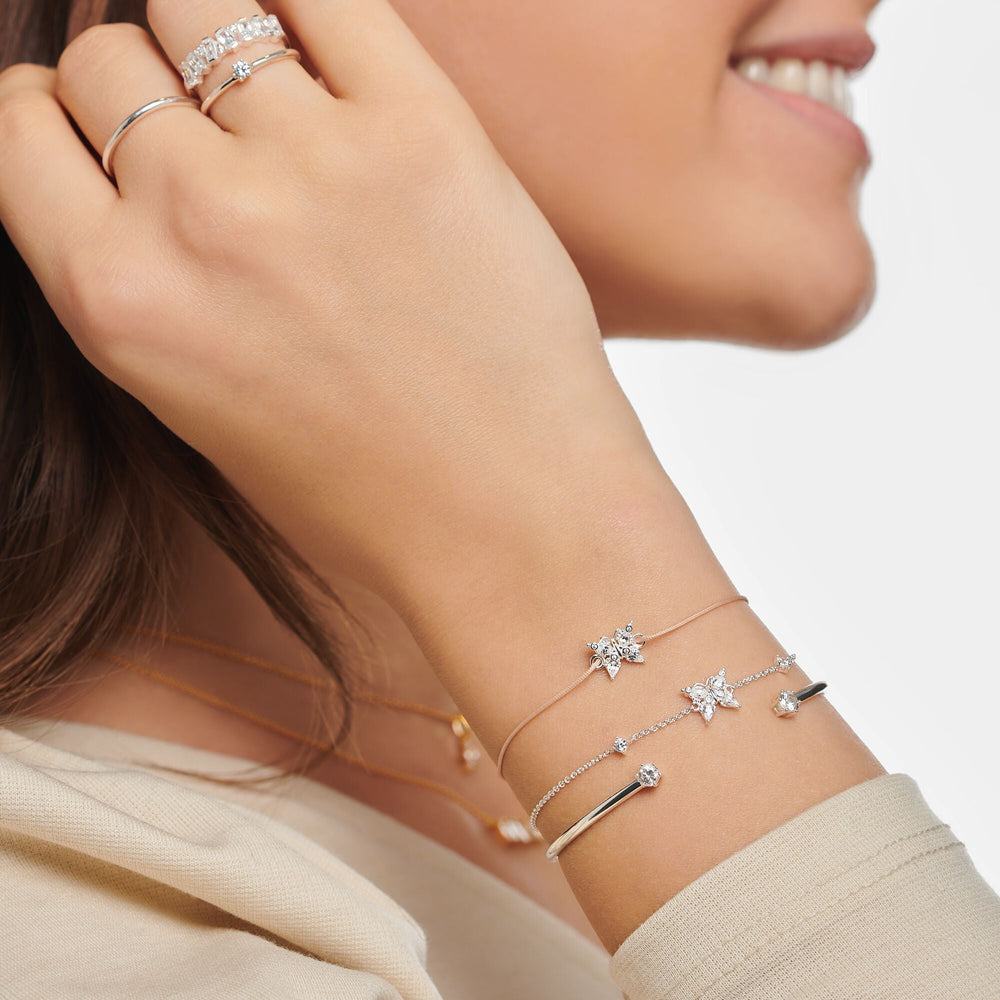 Thomas Sabo Silver Sparkling Butterfly Bracelet - MococoThomas SaboA2028 - 051 - 14 - L19V4051245501940Bracelets