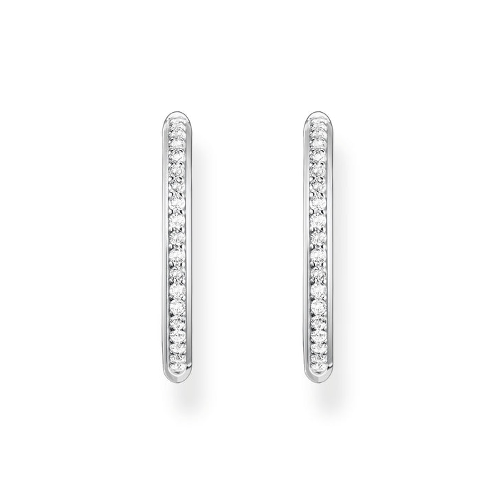 Thomas Sabo Silver Sparkling Heritage Pave Hoop Earrings - MococoThomas SaboCR673 - 051 - 144051245504309Earrings