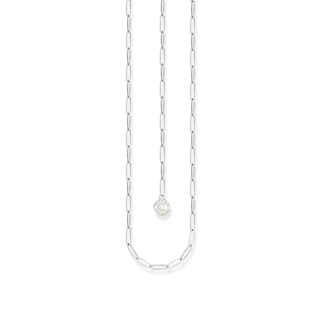 Thomas Sabo Silver Square Link Charm Necklace - MococoThomas SaboX2089 - 007 - 21 - L454051245558616Necklaces