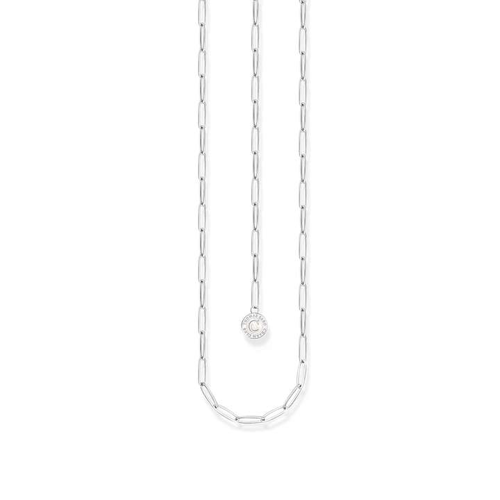 Thomas Sabo Silver Square Link Charm Necklace - MococoThomas SaboX2089 - 007 - 21 - L454051245558616Necklaces