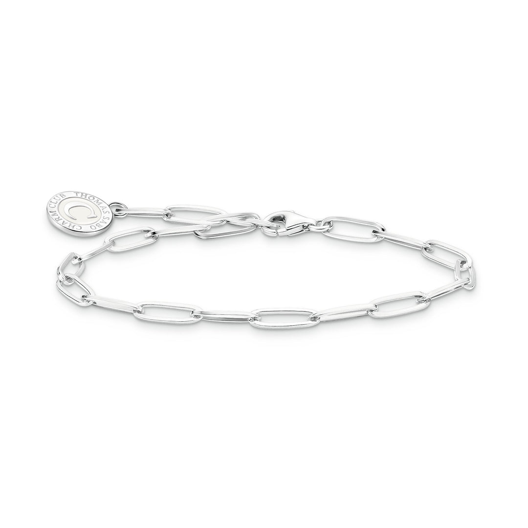 Thomas Sabo Silver Square Link Coin Charm Bracelet - MococoThomas SaboX0286 - 007 - 21 - L154051245557855Bracelets