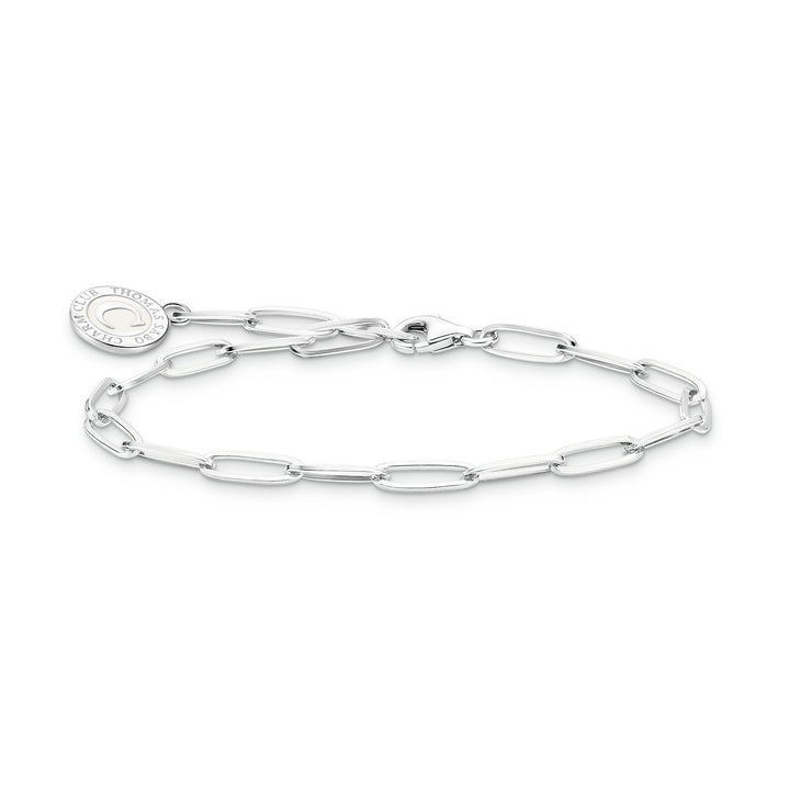 Thomas Sabo Silver Square Link Coin Charm Bracelet - MococoThomas SaboX0286 - 007 - 21 - L154051245557855Bracelets