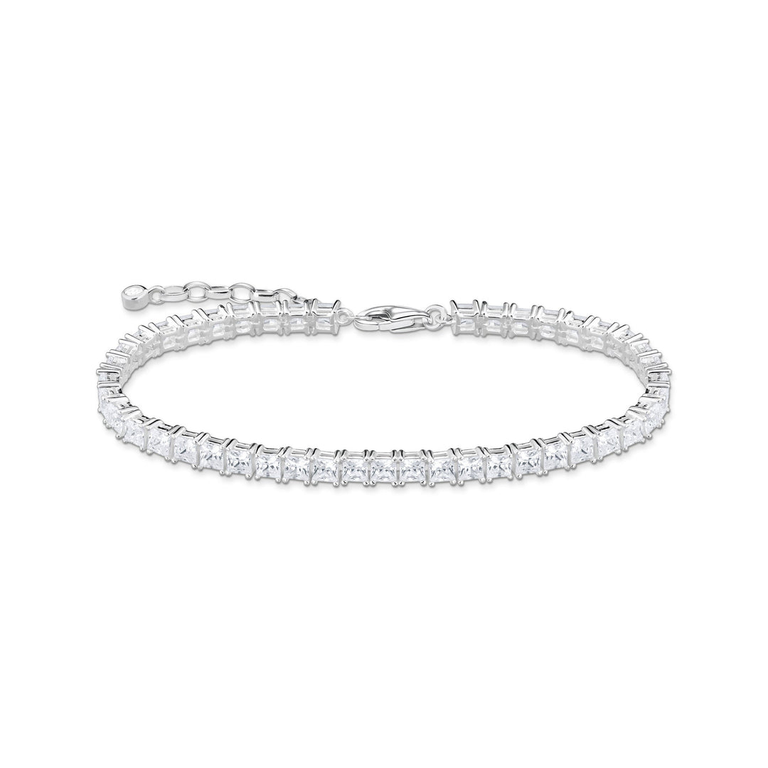 Thomas Sabo Silver Timeless Princess Cut Tennis Bracelet - MococoThomas SaboA2029 - 051 - 14 - L19V4051245504149Bracelets