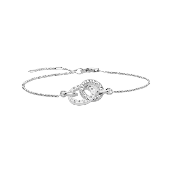 Thomas Sabo Silver Together Forever Interlocking Bracelet - MococoThomas SaboA1551 - 051 - 14 - L19,5v4051245265071Bracelets