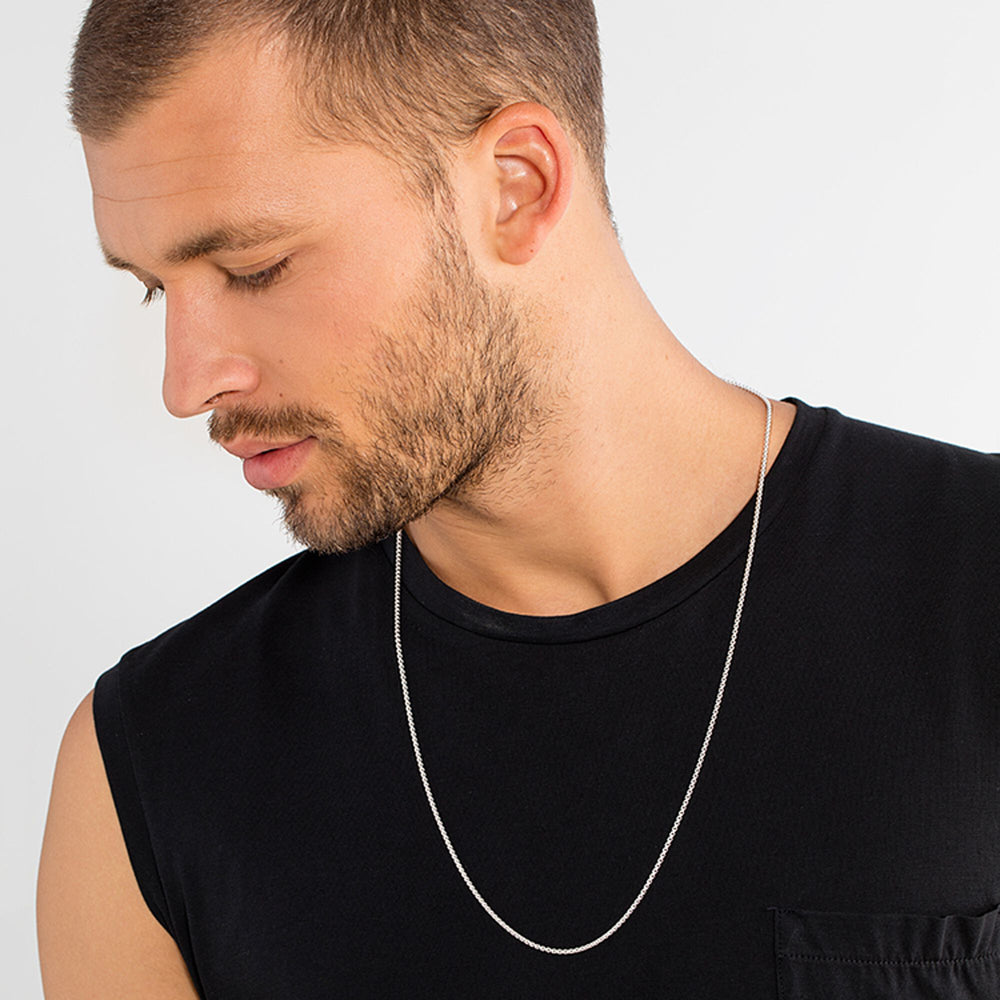 Thomas Sabo Silver Venezia 2mm Chain Necklace - MococoThomas SaboKE1107 - 001 - 12 - L424051245040838Necklaces
